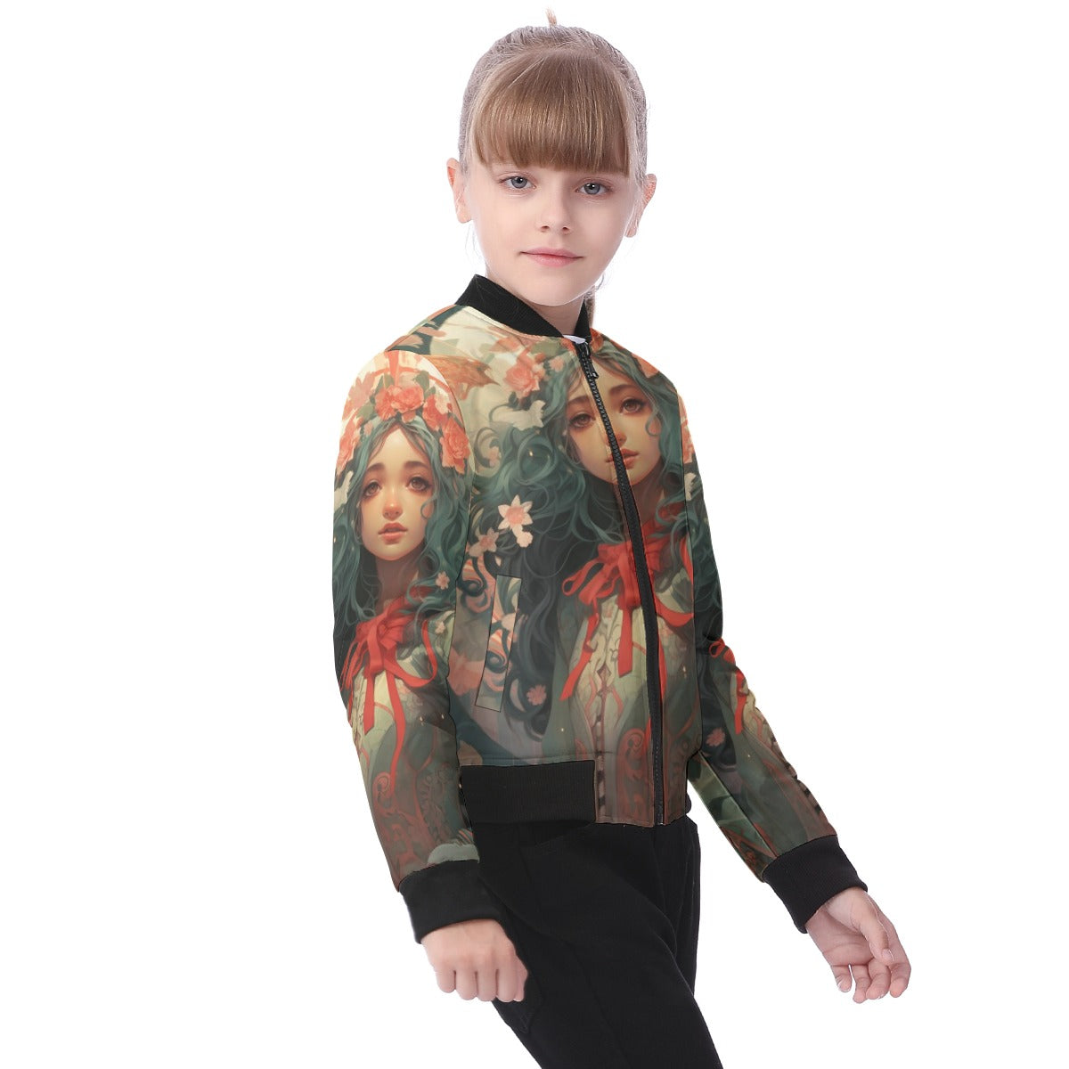 All-Over Print Kid's Bomber Jacket