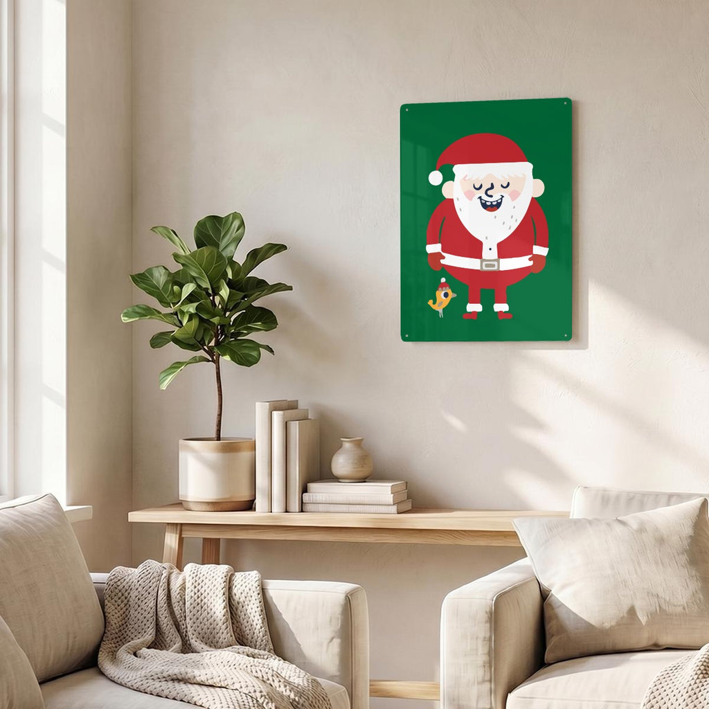 Thickened Rectangular Iron Wall Painting Printed in Canada