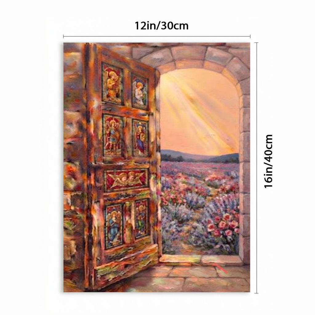 Light Through An Open Door Designs WIth Purpose Brand Vertical Framed Canvas Wall