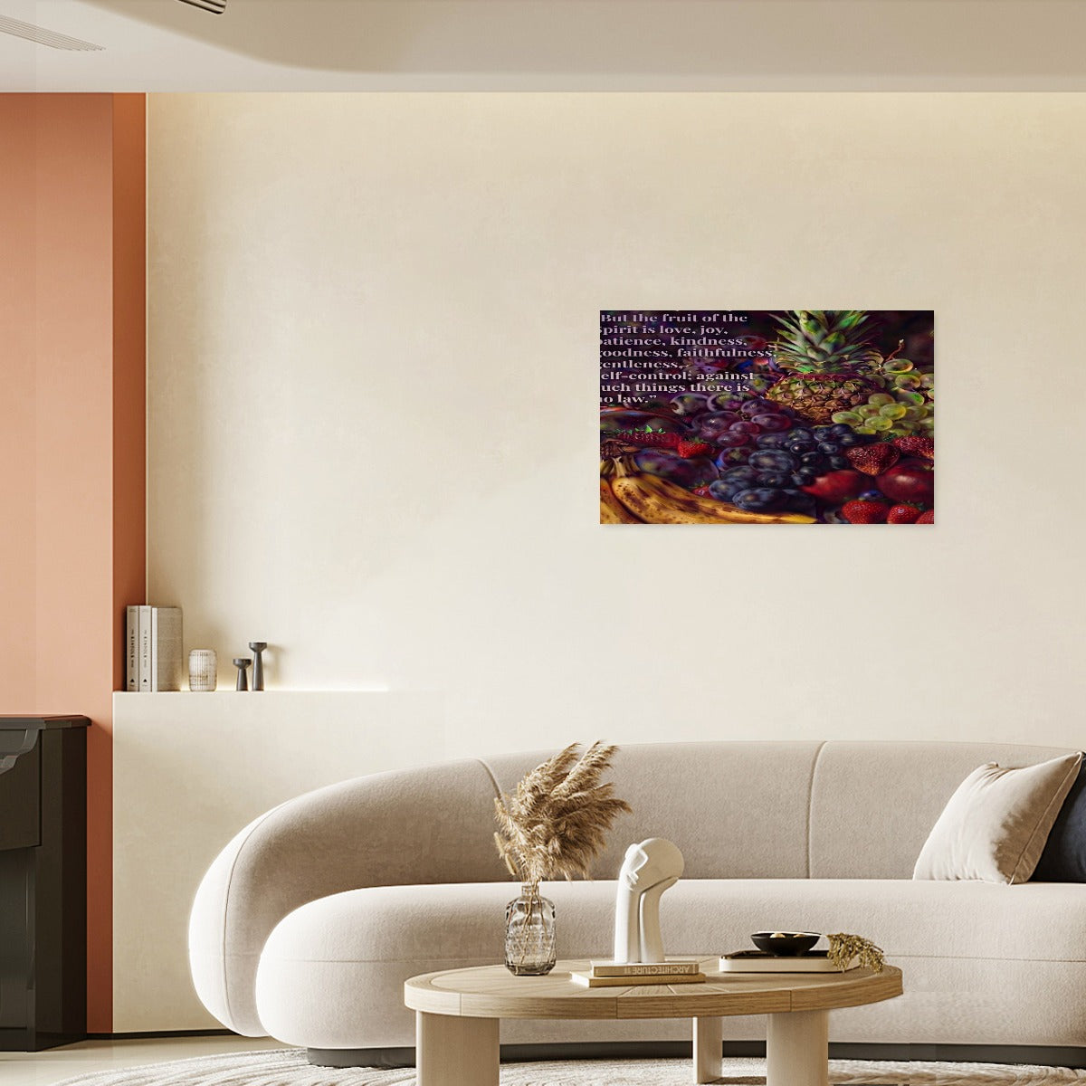 Bare Good Fruit Collection Framed Single-Piece Mural Printed in USA 3:2