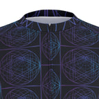 All-Over Print Raglan Men's Cycling Jersey