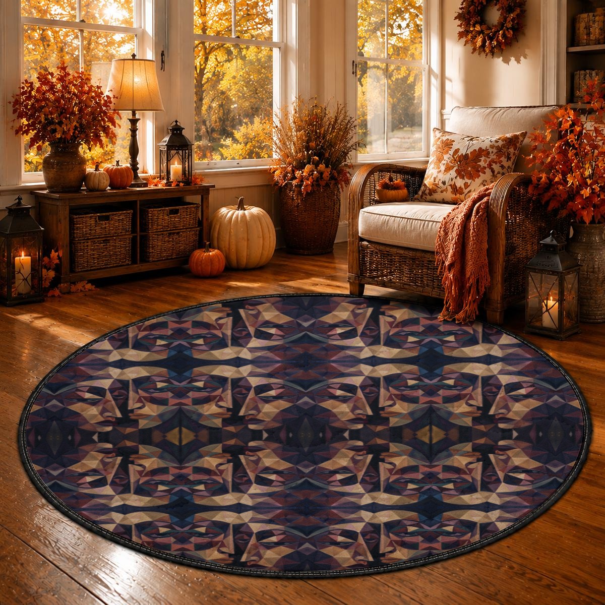 Floor Round Area Rug
