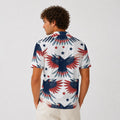 Polo da uomo in poliestere pesante con stampa all-over|210 g/m²
