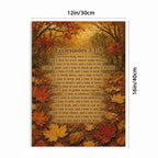 Bible Themed Quotes Designs WIth Purpose Brand Time & Seasons Vertical Framed Canvas Wall