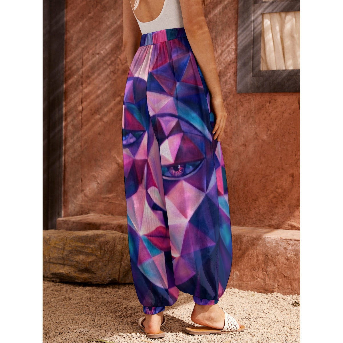 All-Over Print Women's Carrot Pants