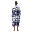 All-Over Print Men's Heavy Fleece Robe