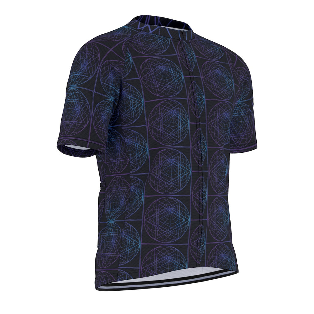 All-Over Print Raglan Men's Cycling Jersey