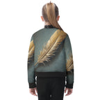 Chaqueta bomber para niño con estampado integral