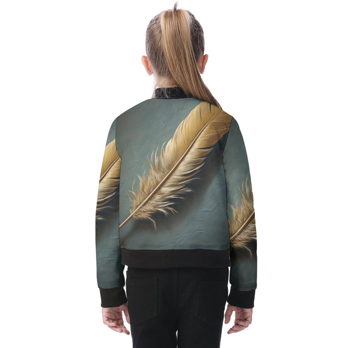 All-Over Print Kid's Bomber Jacket