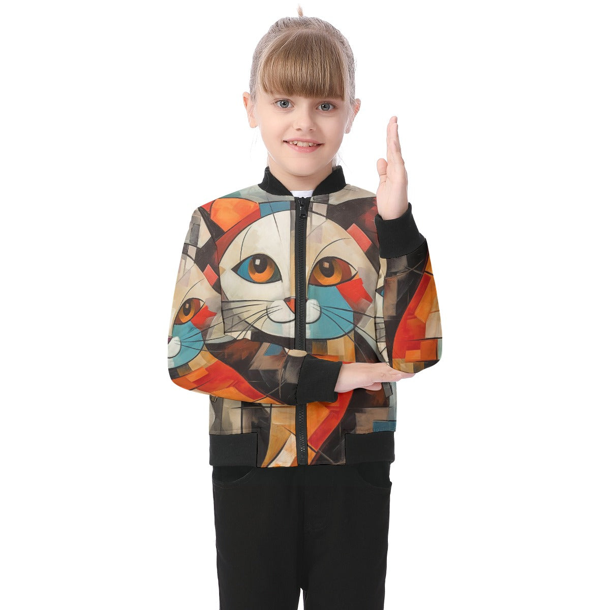 All-Over Print Kid's Bomber Jacket