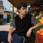 All-Over Print Men's Breathable Shirt|140GSM Slub Cotton