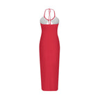 All-Over Print Women's Sexy Hollow Cami Dress