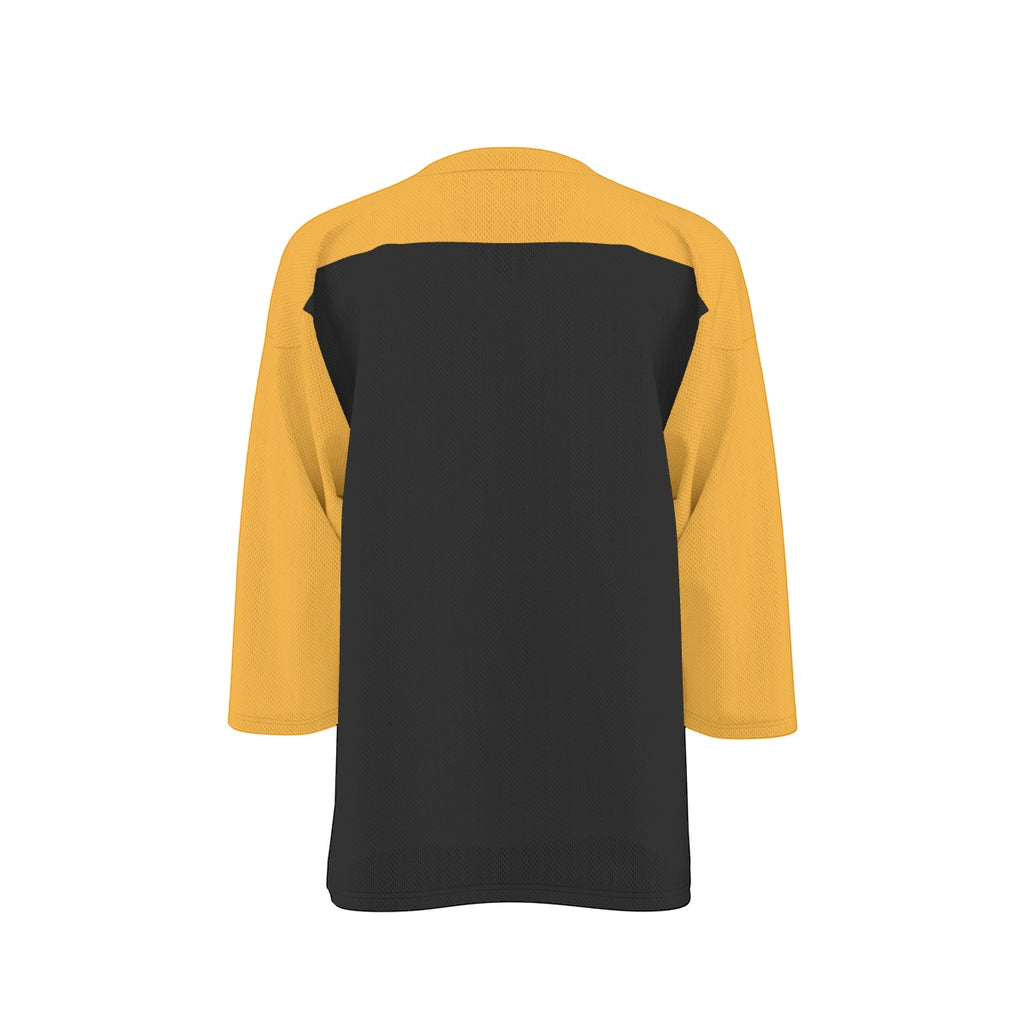 All-Over Print Men's V-neck Ice Hockey Jersey