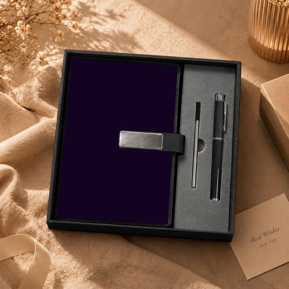 Notebook Gift Set with Metal Pen
