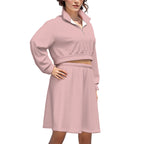 Set Donna Cropped E Gonna Con Stampa All-Over