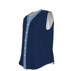 All-Over Print Men's Sleeveless Baseball Jersey