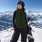 All-Over Print Unisex Quilted Full-Zip Padded Vest