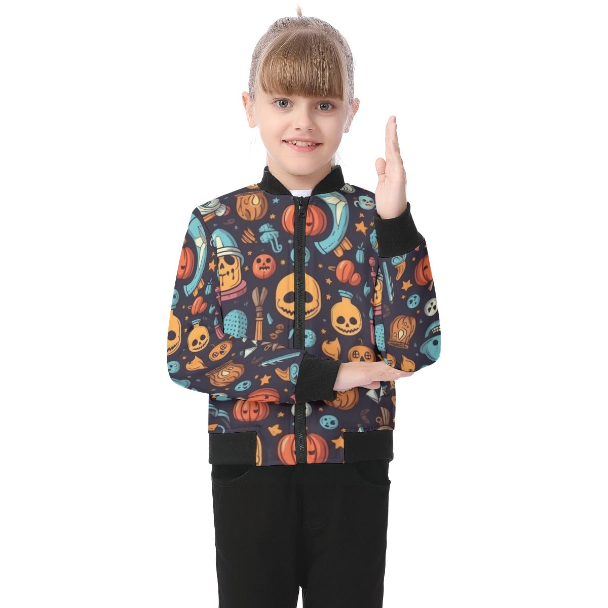 All-Over Print Kid's Bomber Jacket