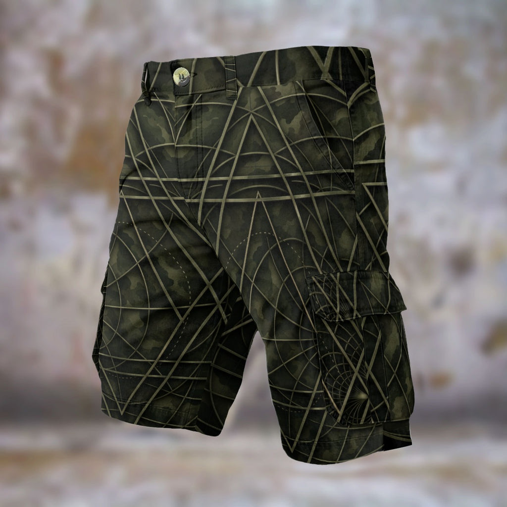 All-Over Print Men's Cargo Shorts