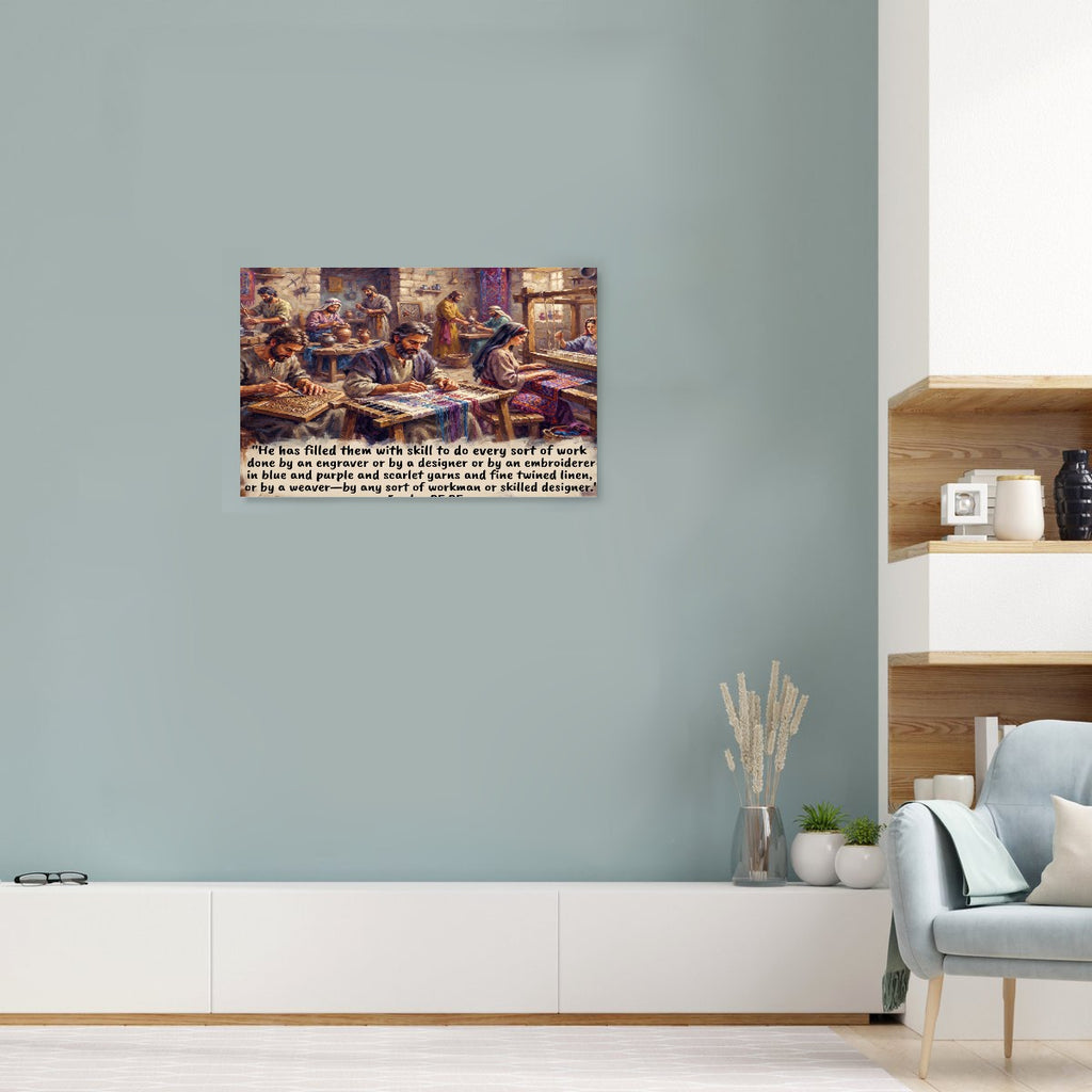 Framed Single-Piece Mural Printed in USA 3:2