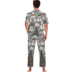 All-Over Print Unisex Scrub Set With Six Pocket