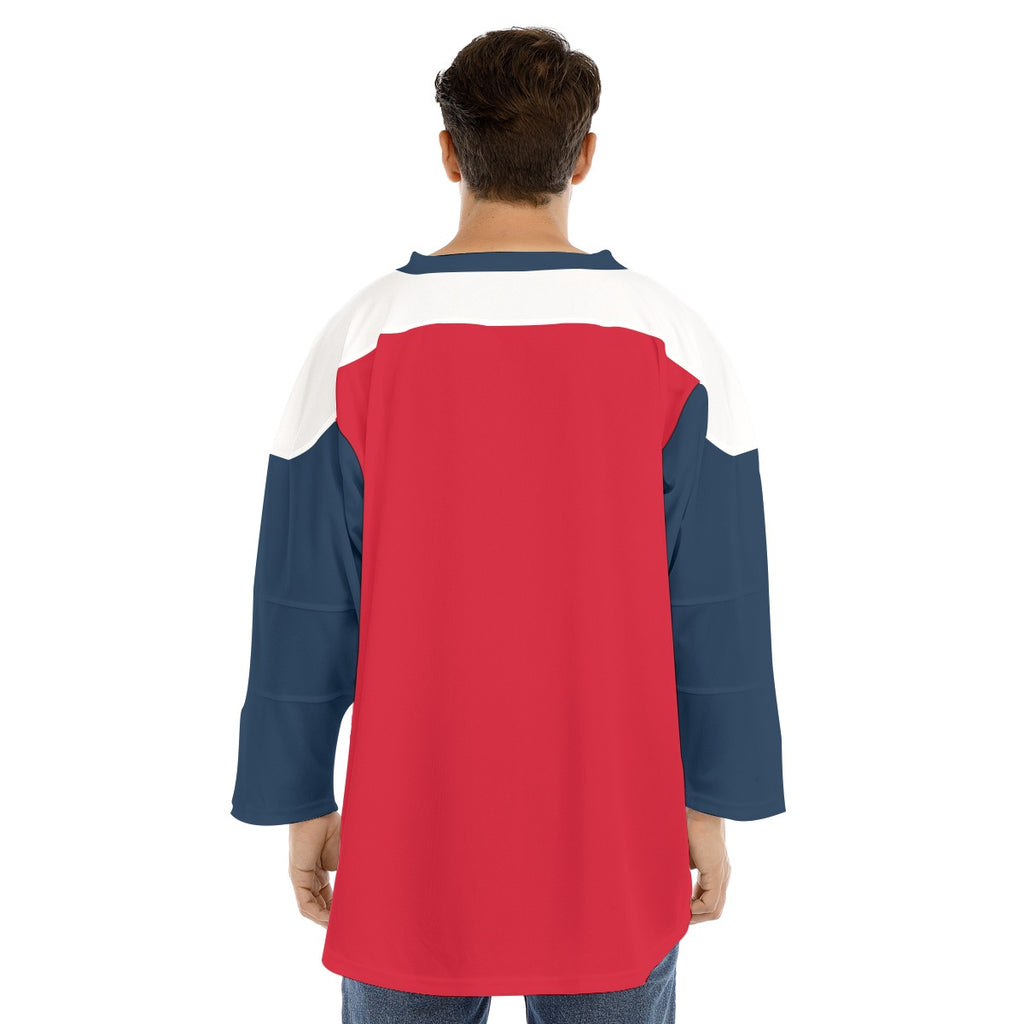 All-Over Print Men's Hockey Jersey