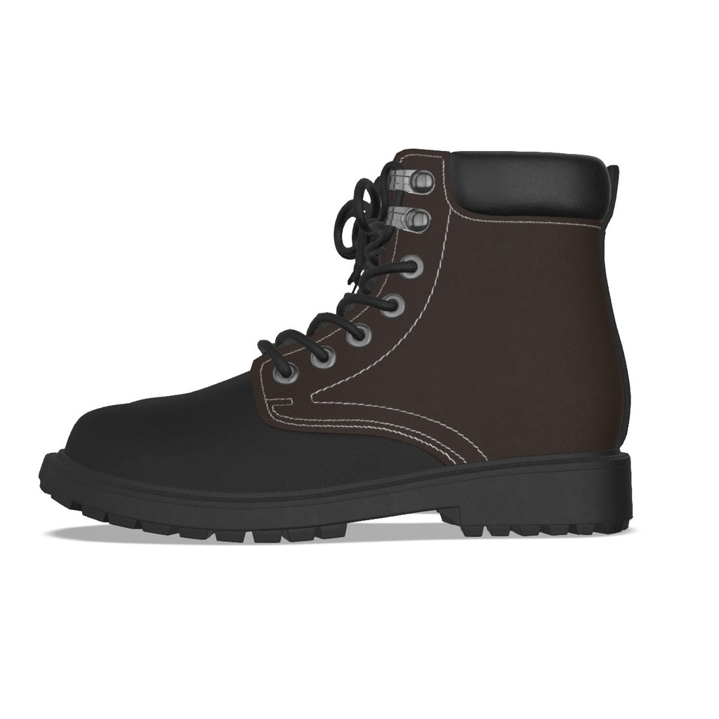 All-Over Print Men's Short Boots