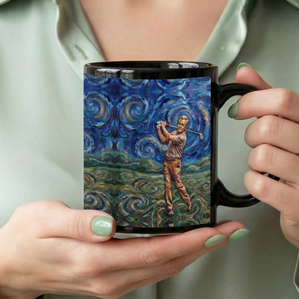 11oz Black Ceramic Mug