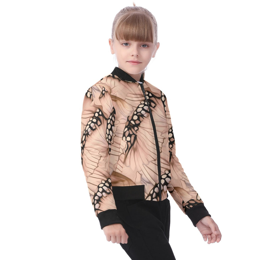 Chaqueta bómber para niño con estampado integral
