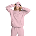 Women's Travel Nap Hoodie with Built-in Eye Mask|DTF