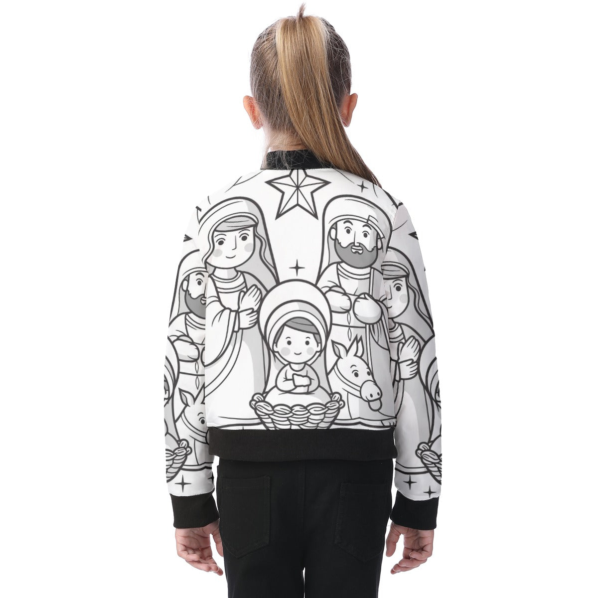 All-Over Print Kid's Bomber Jacket