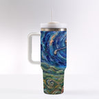 40 oz Tumbler With Handle Printed in USA