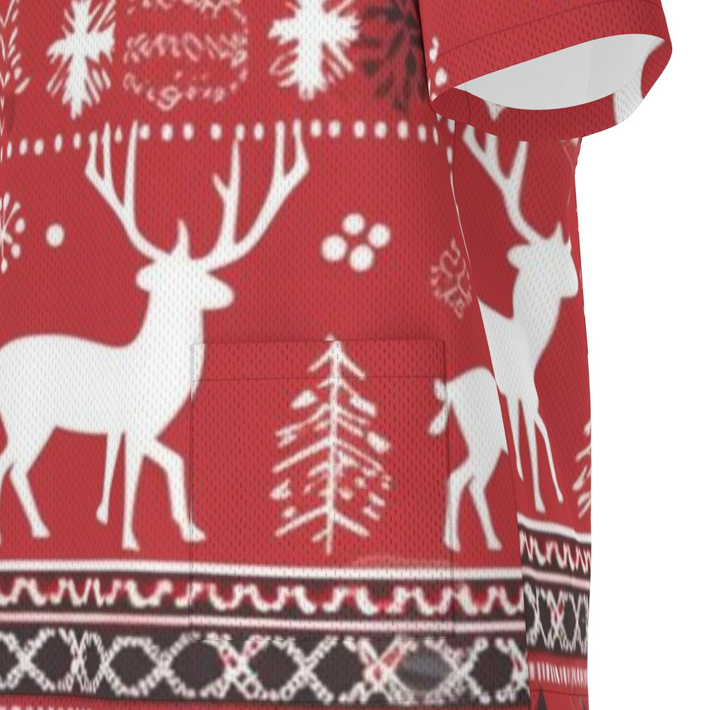 All-Over Print Unisex Scrub Set|Birdseye