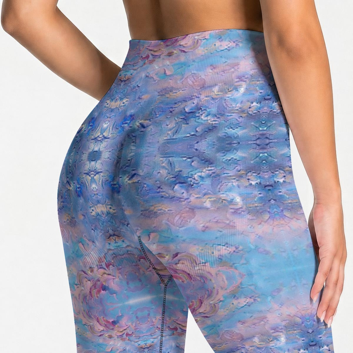 All-Over Print Women's Seamless High Waisted Butt-Lifting Leggings