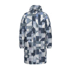 COAT OF MANY COLORS COLLECTION All-Over Print Unisex Borg Fleece Coat With Z Unisex Long Down Jacket