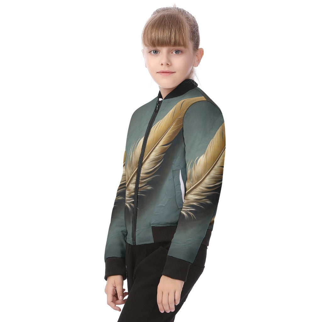 All-Over Print Kid's Bomber Jacket