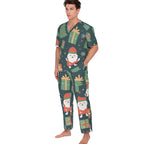 All-Over Print Unisex Scrub Set With Six Pocket