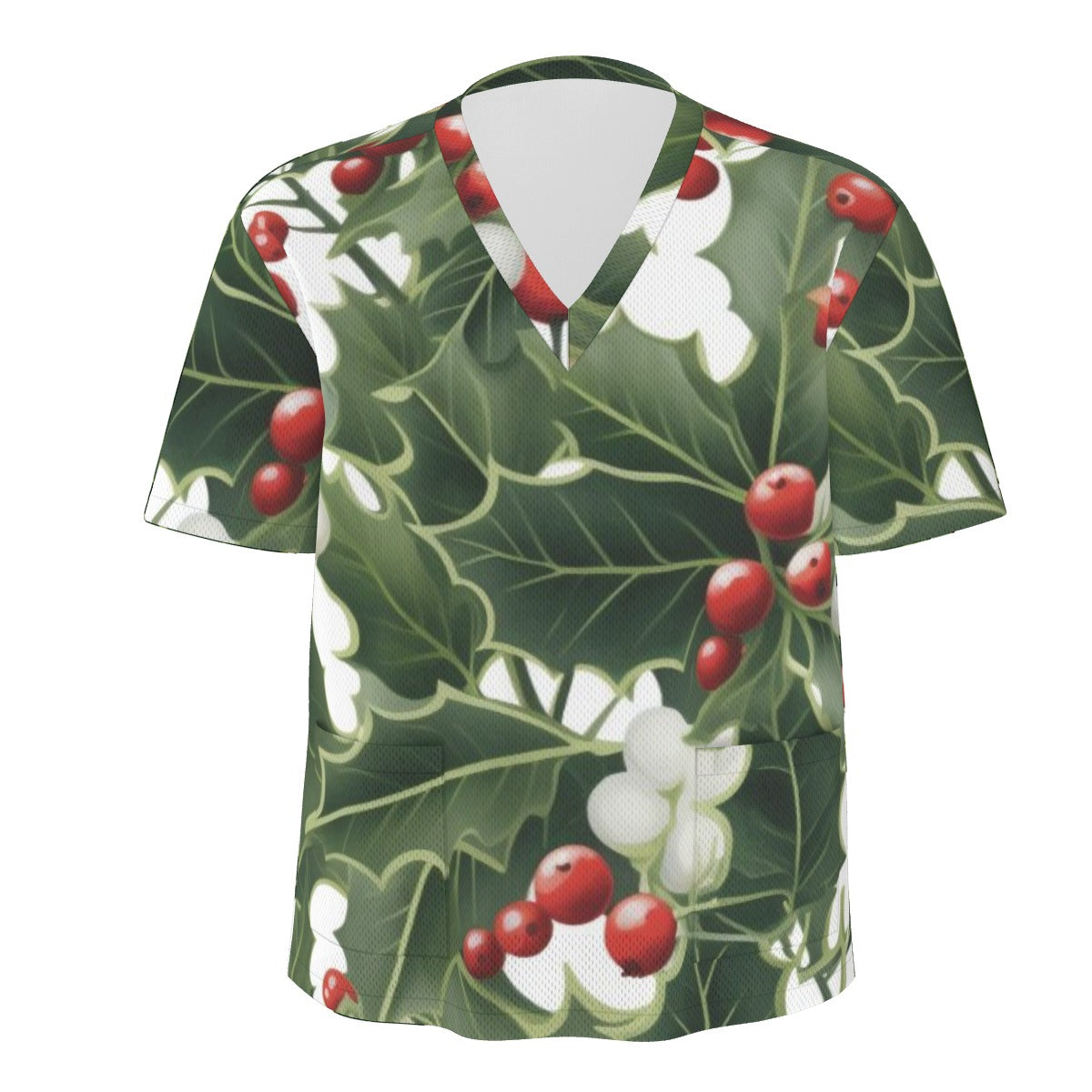 All-Over Print Unisex Scrub Set|Birdseye