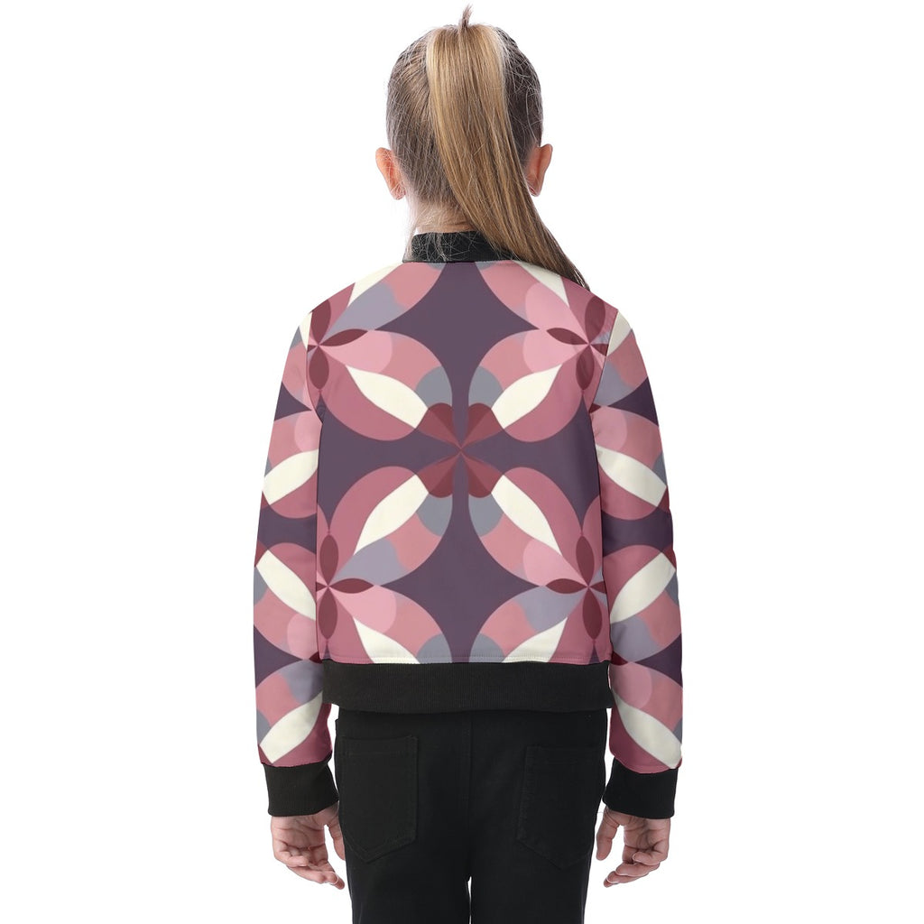 Blouson aviateur imprimé intégral pour enfant