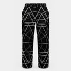 Pantaloni cargo da uomo con stampa all-over