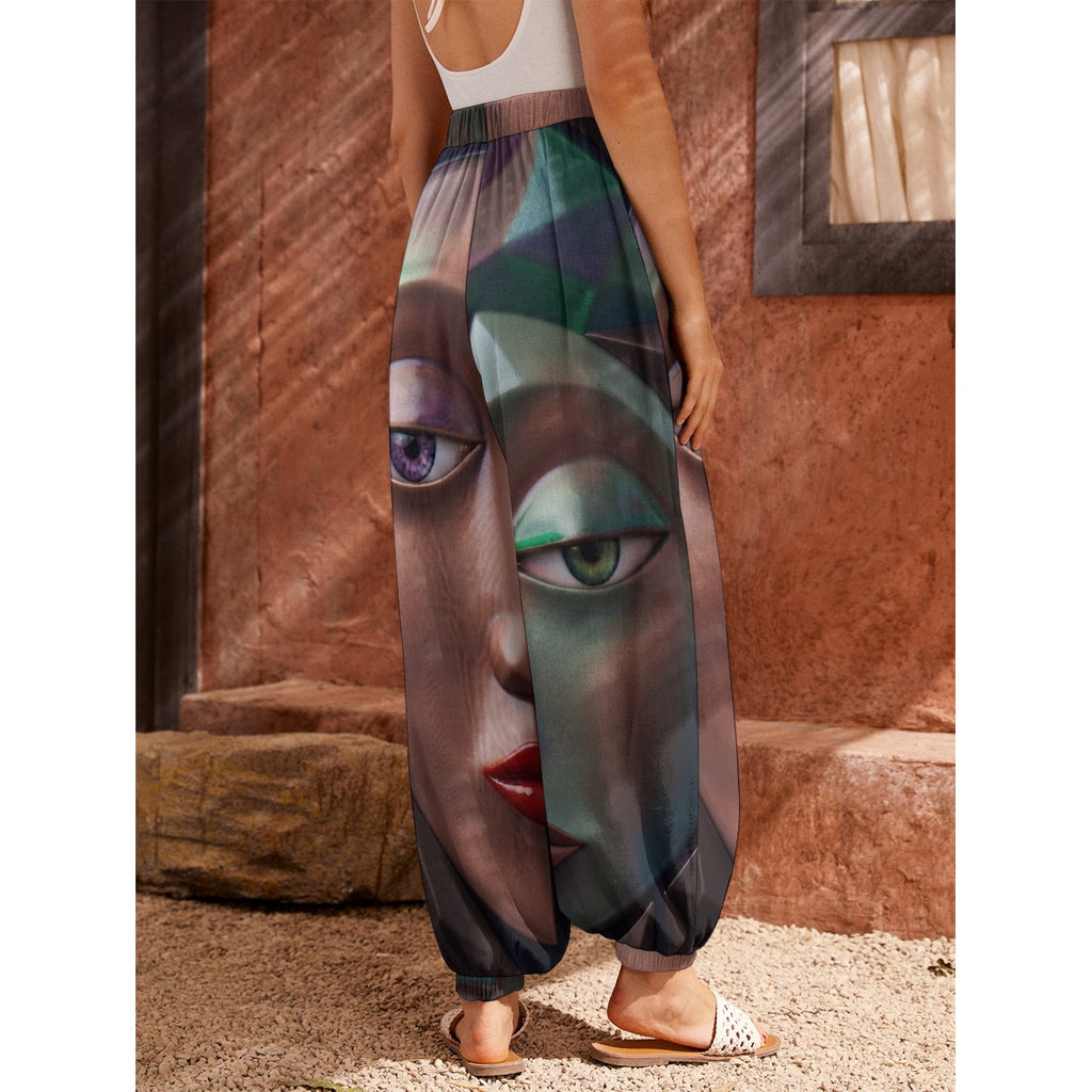 All-Over Print Women's Carrot Pants