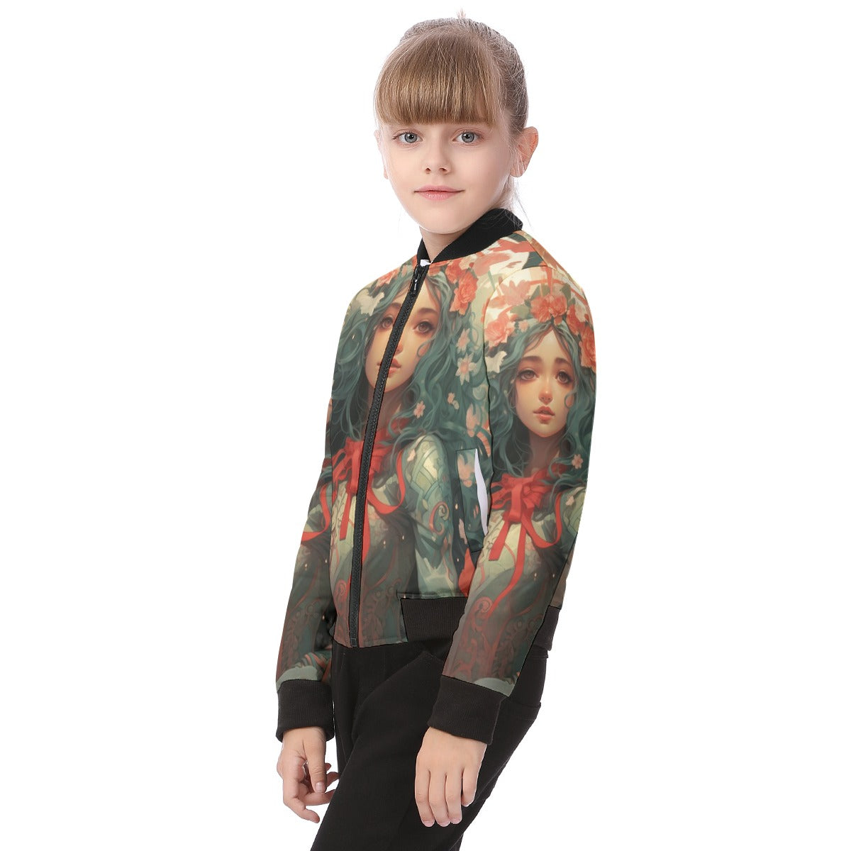 All-Over Print Kid's Bomber Jacket