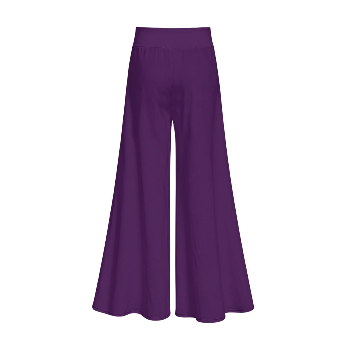 All-Over Print Women’s Lightweight Wide-Leg Pants with Hidden Side Zipper