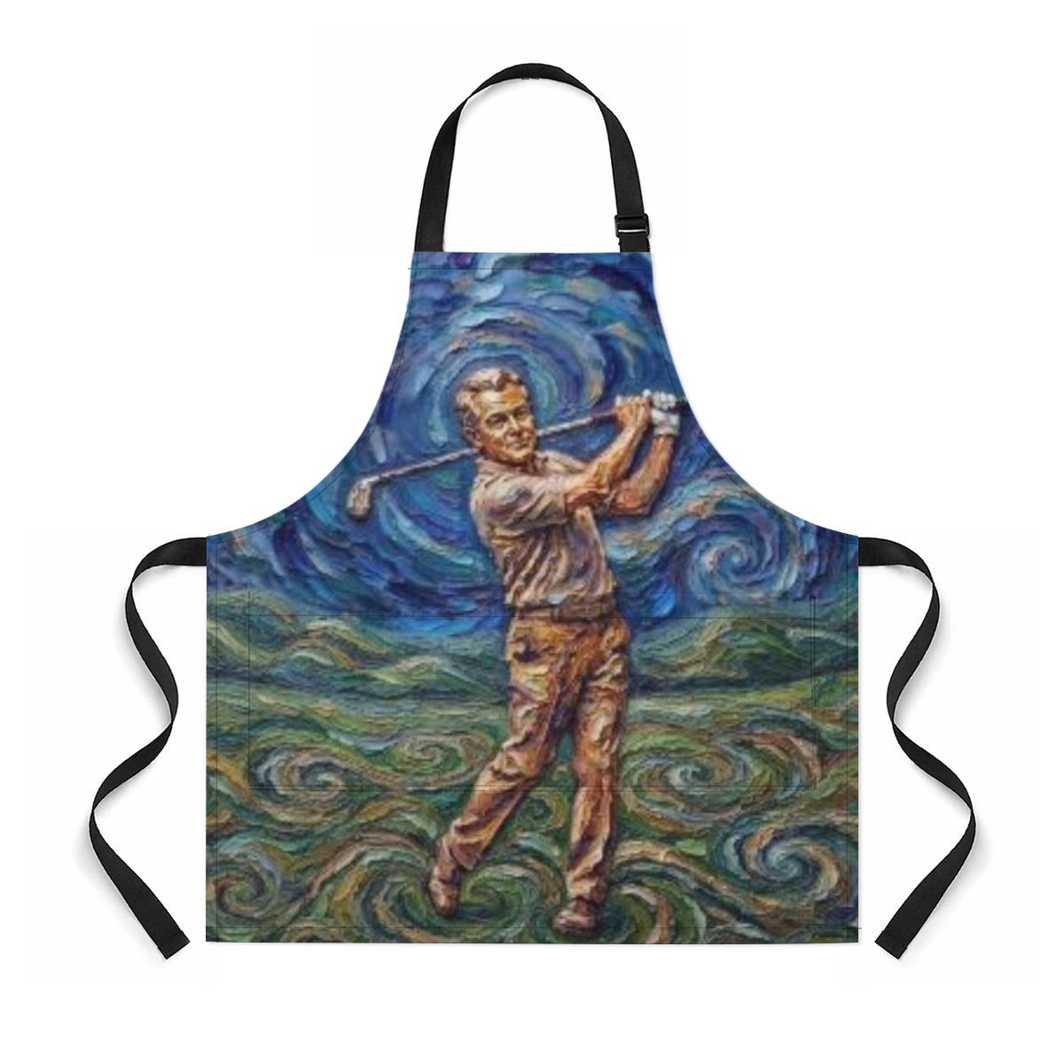Golfer Dad All-Over Print apron