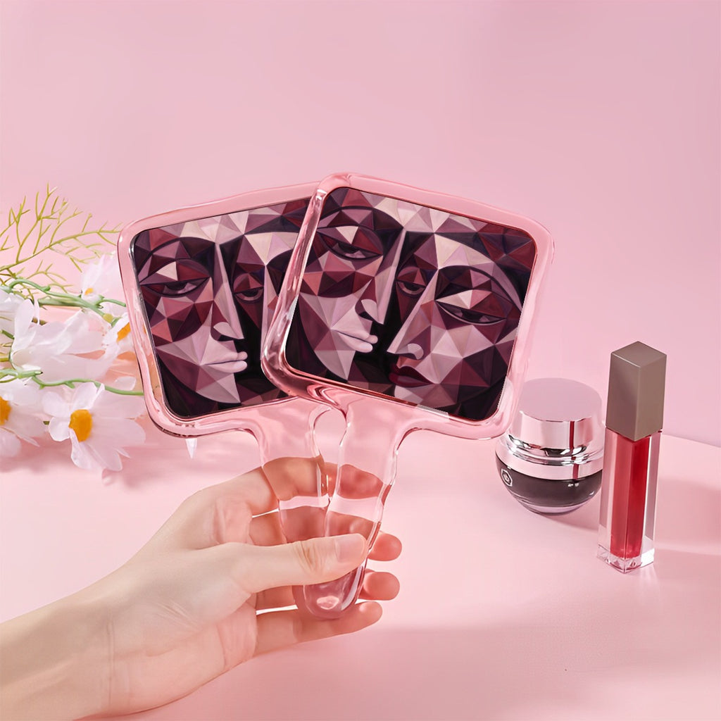 Cute Handheld Makeup Mirror