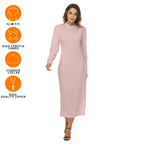 Abito a tunica da donna con stampa all-over