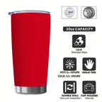 Custom 20OZ Tumbler With Sliding Lid Printed in USA