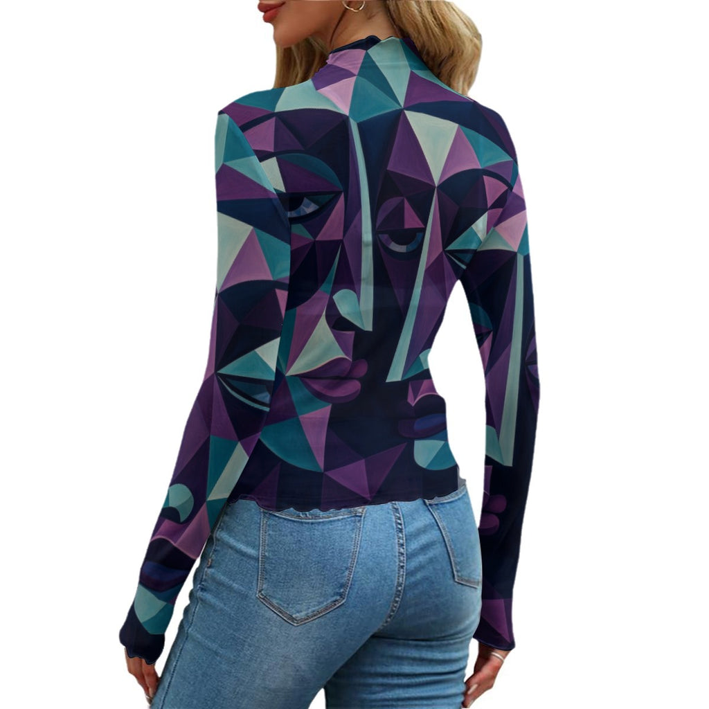 All-Over Print Women's Mesh T-shirt