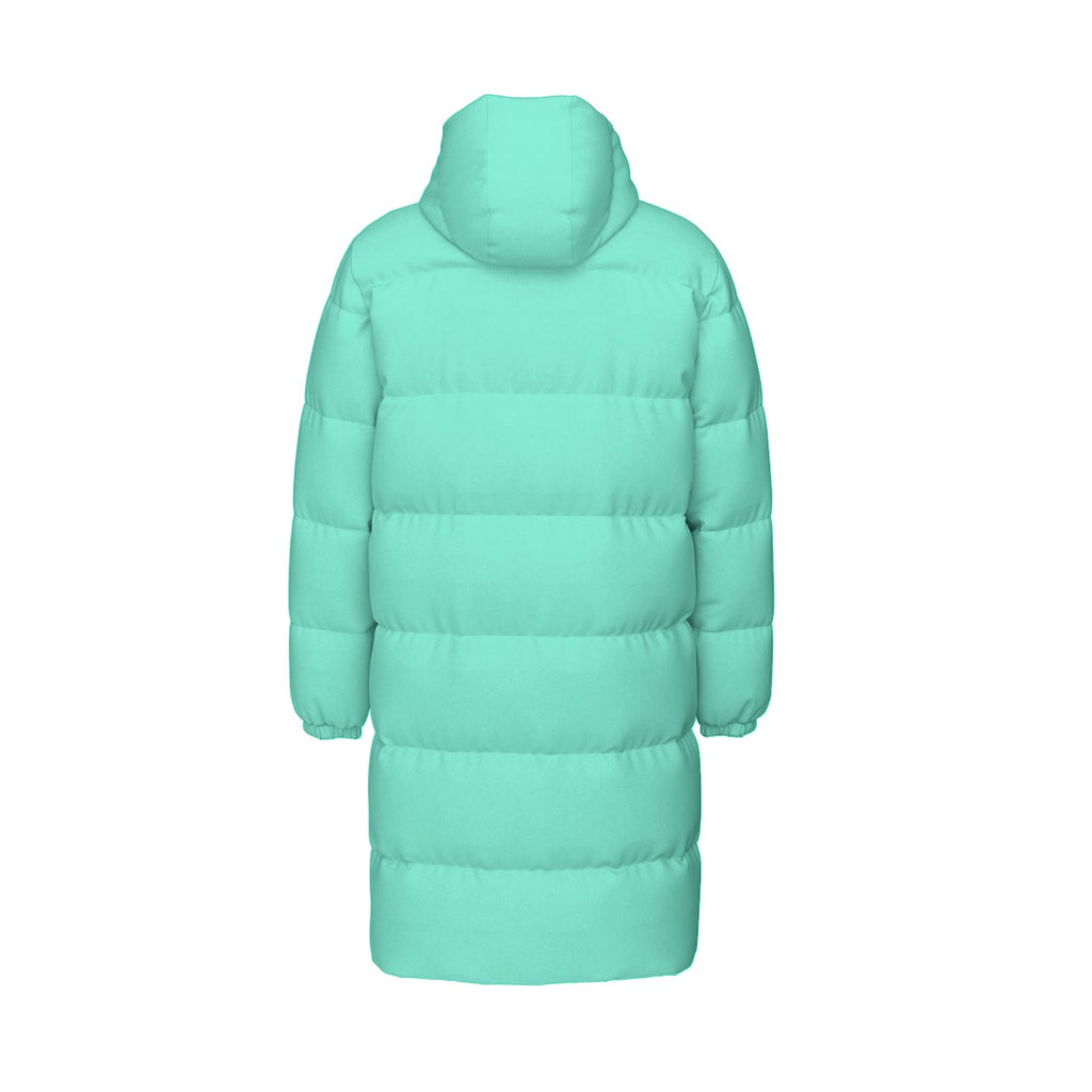 All-Over Print Unisex Long Down Jacket
