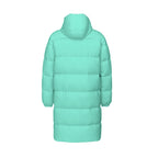 All-Over Print Unisex Long Down Jacket